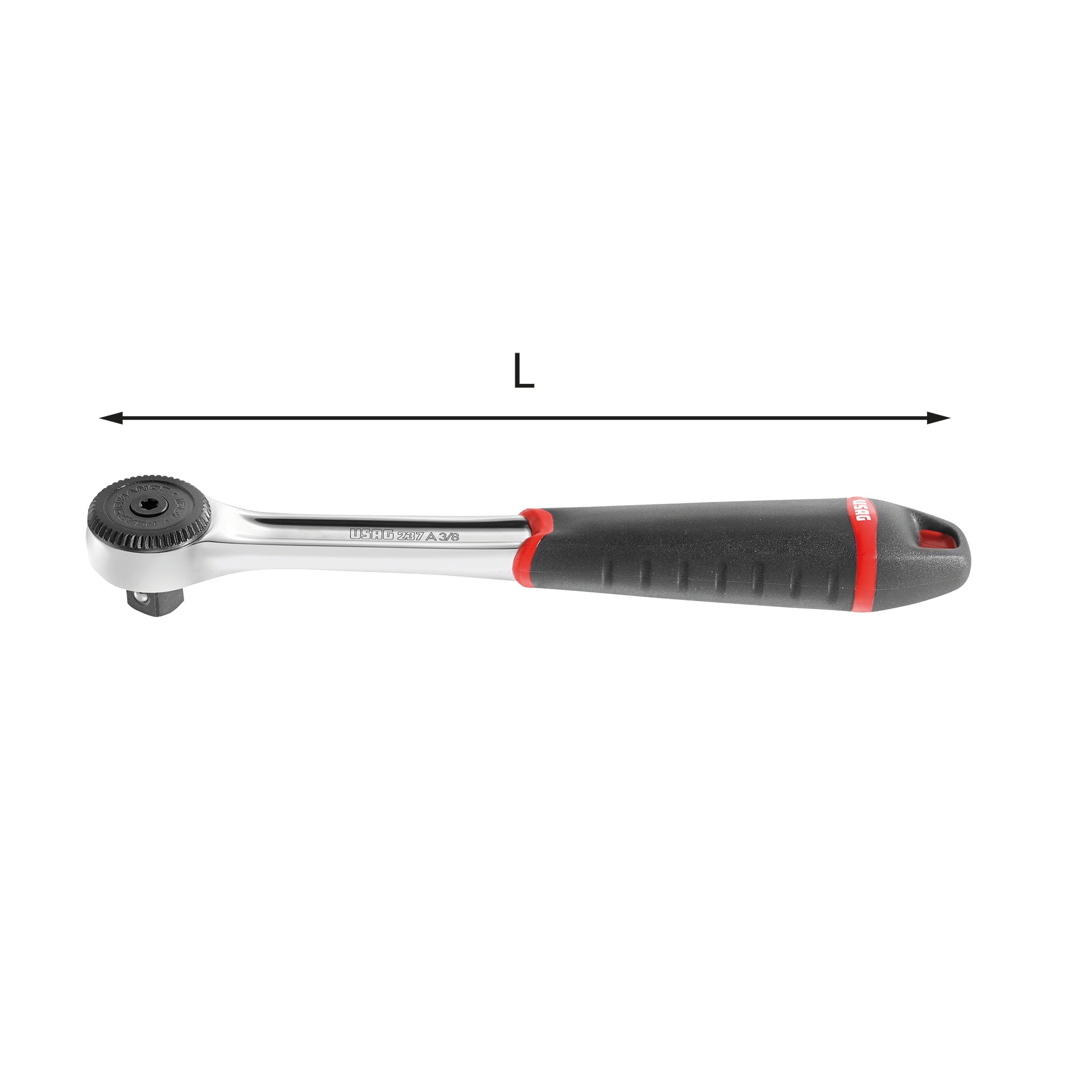 237 A 3/8 - Cliquet réversible certifié IP51 - Usag - U02370104 237 A 3/8 - Cliquet réversible certifié IP51 - Usag - U02370104